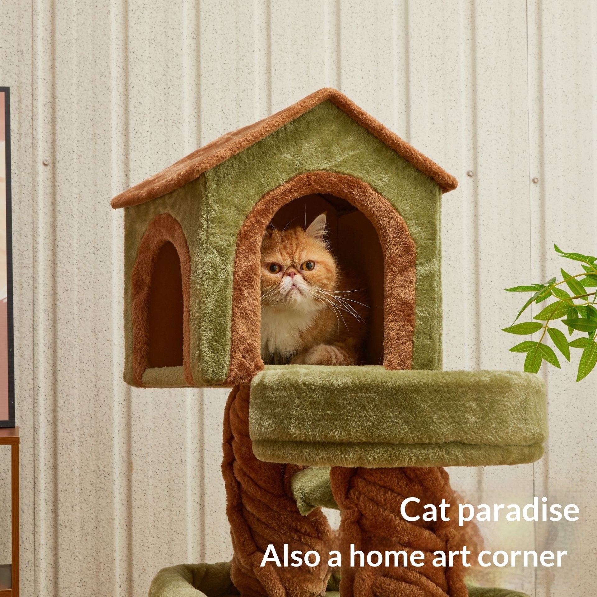 All-In-One Sky-Piercing Cat Tree House