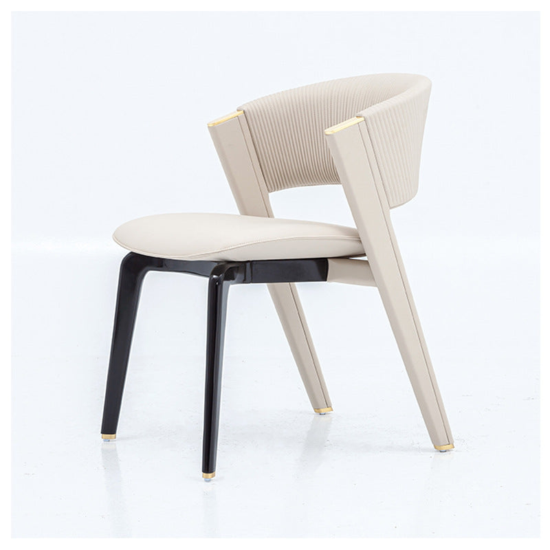 Fabric-Back Dining Home Leisure Chair