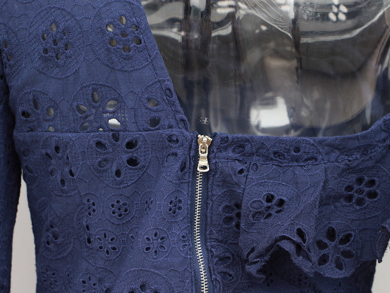 Hollow Versatile Blouse
