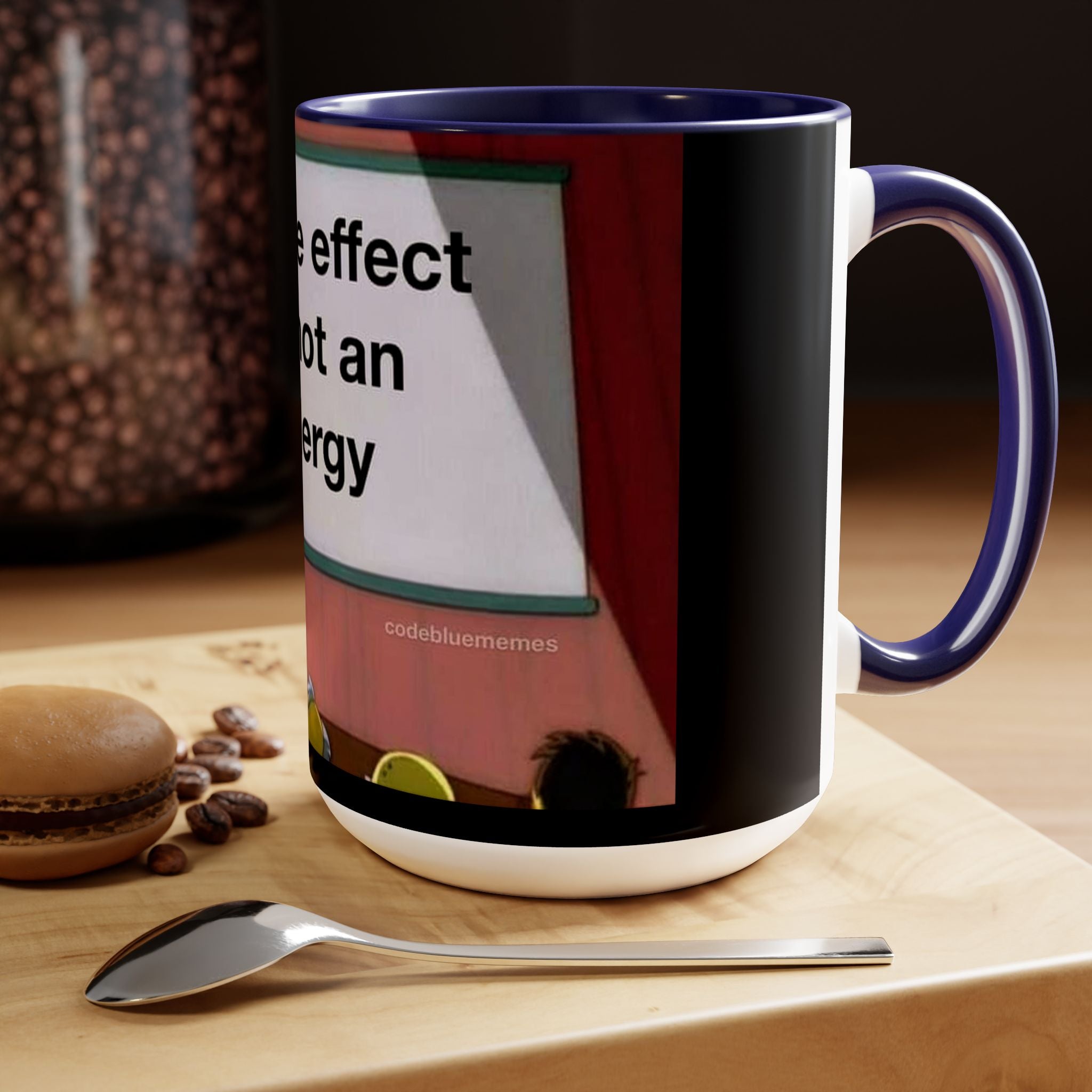 Two-Tone Coffee Mugs, 15oz