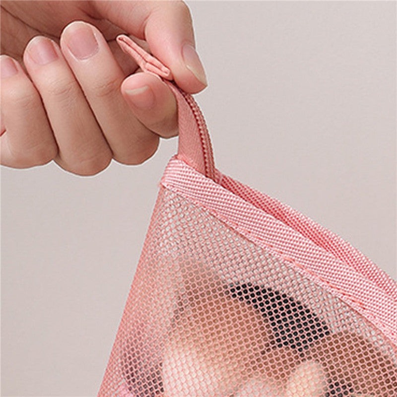 Makeup Brush Case Makeup Brush Holder Travel Waterproof Cosmetic Bag Stand-Up Foldable Makeup Cup With Zipper