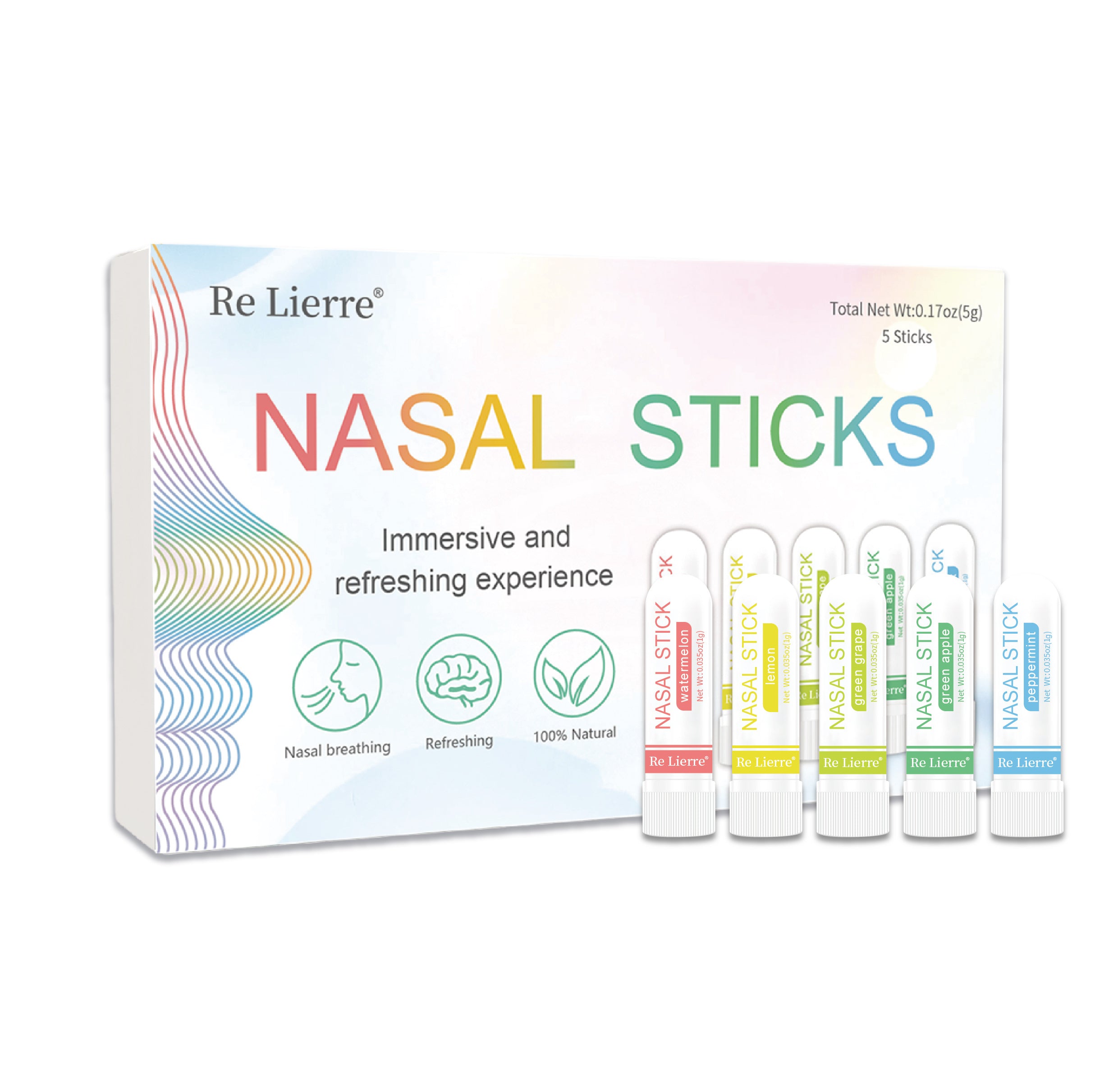 Re Lierre 5-in-1 Nasal Energy Bar