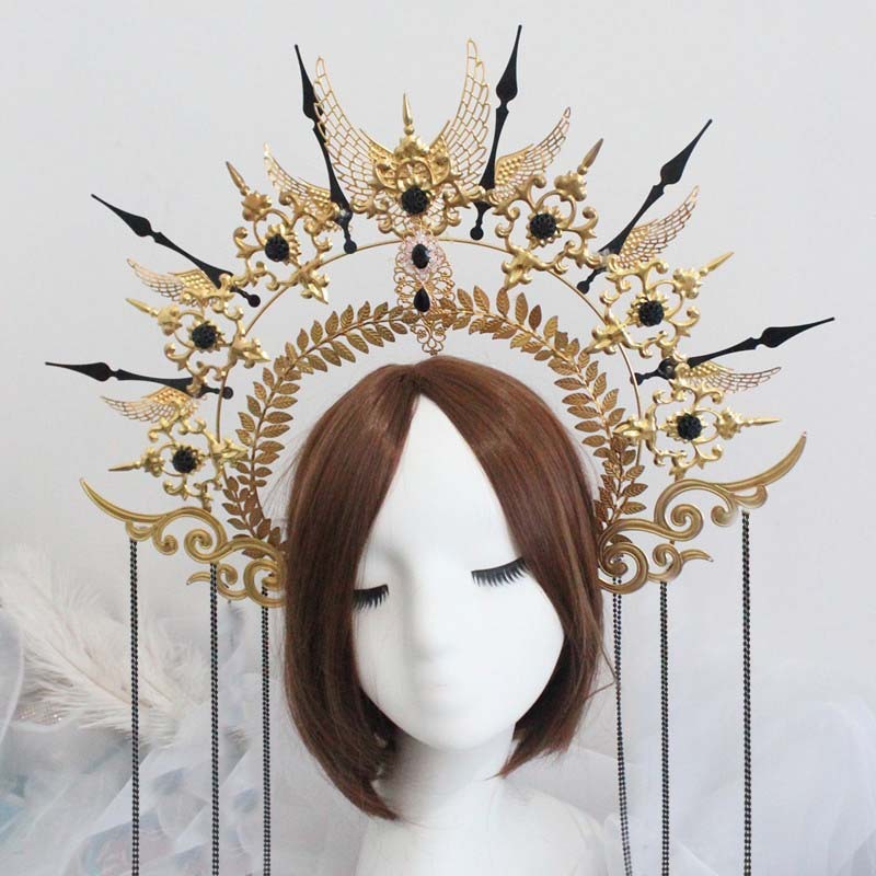 Virgin Crown Crown Material Pack Christmas Birthday Catwalk Headdress