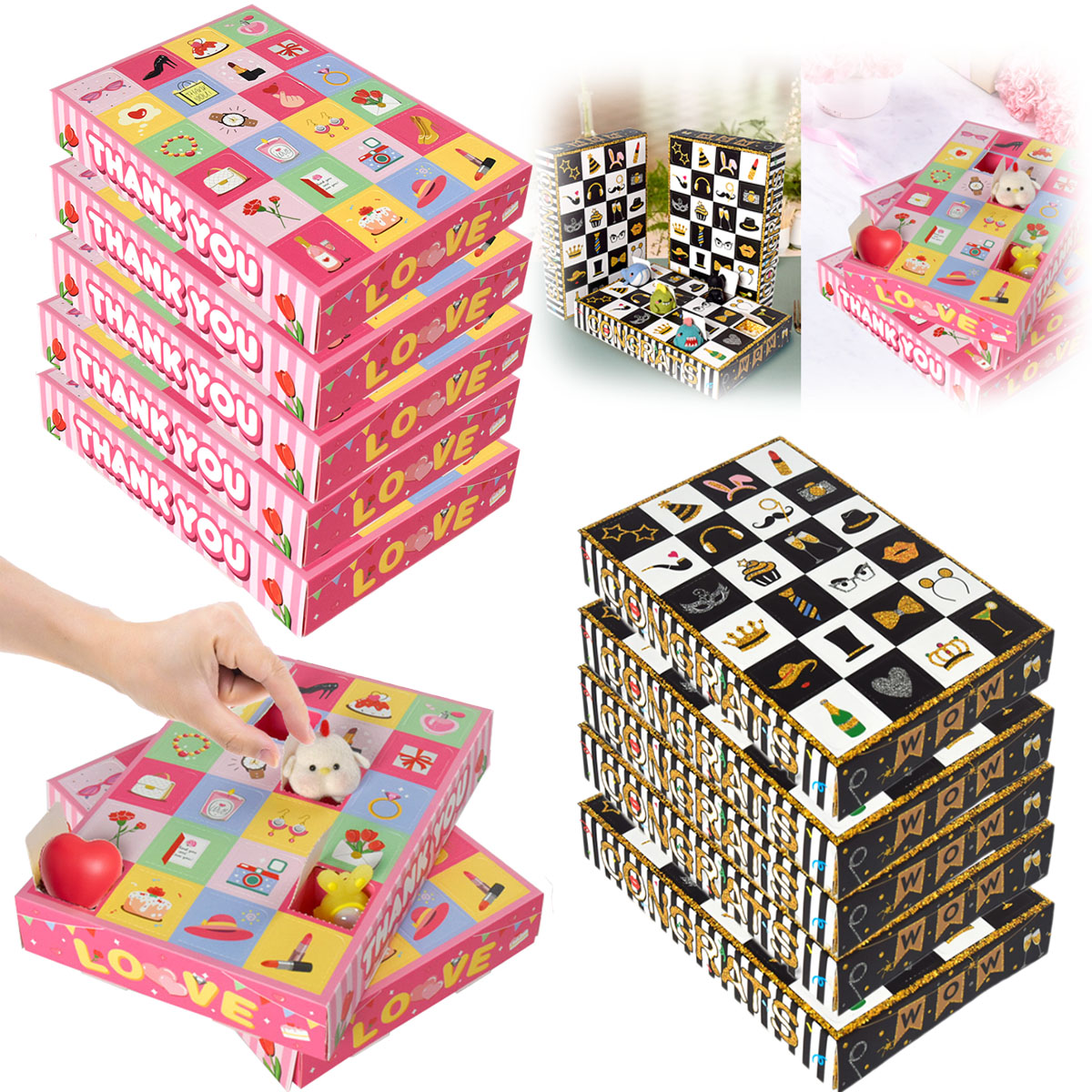 10Pcs Gift Boxes