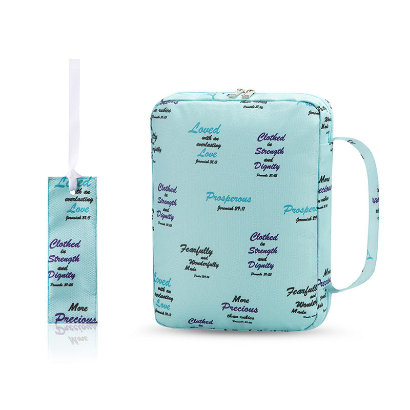 Printed Slipcover Bible Large Storage Bag
