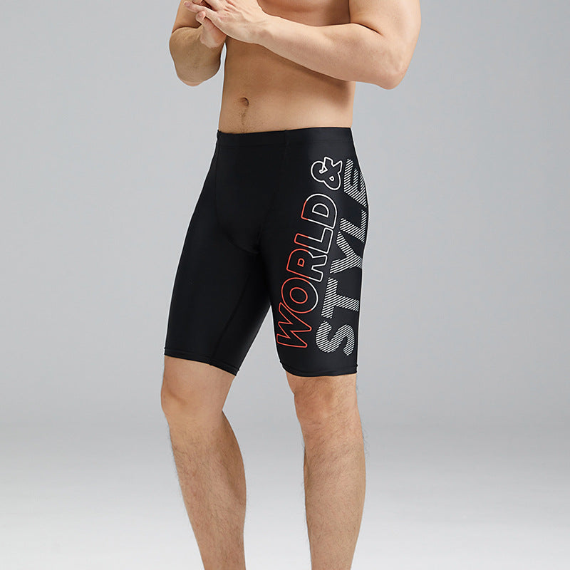 Men's Boxer Nylon Boardshort Chlorine-Resistant Quick-Drying