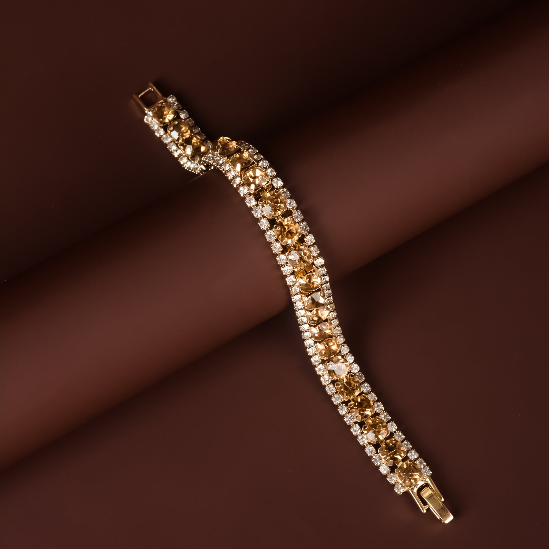 Popular Ornament Roman Rhinestone Bracelet