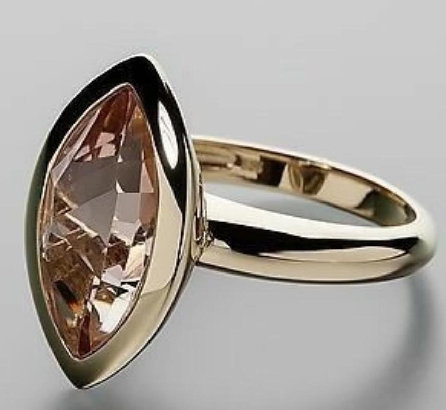 Retro Simple And Exaggerated Unique Women Ring