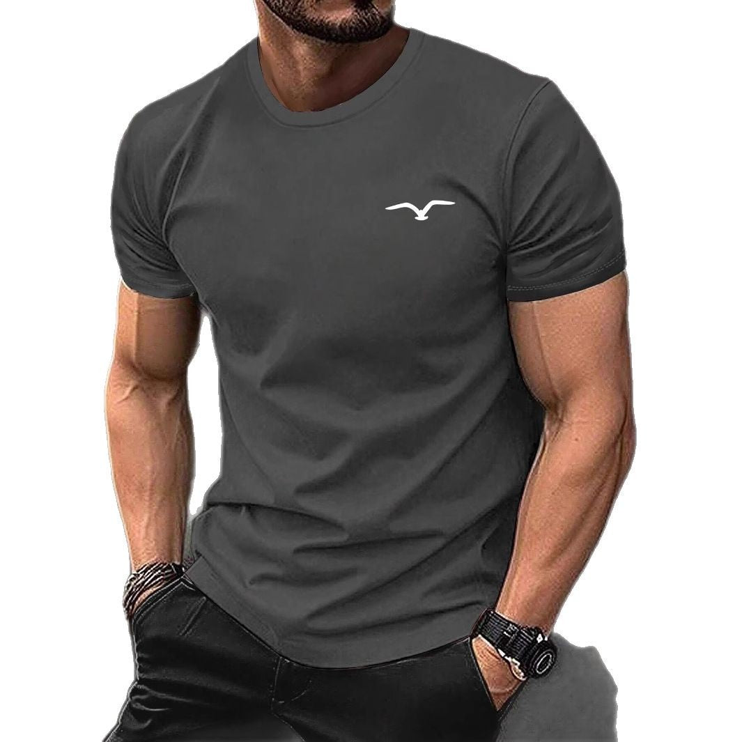 Tops Casual Short-Sleeved Classic Men's T-shirt