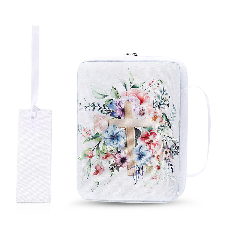 Printed Slipcover Bible Large Storage Bag