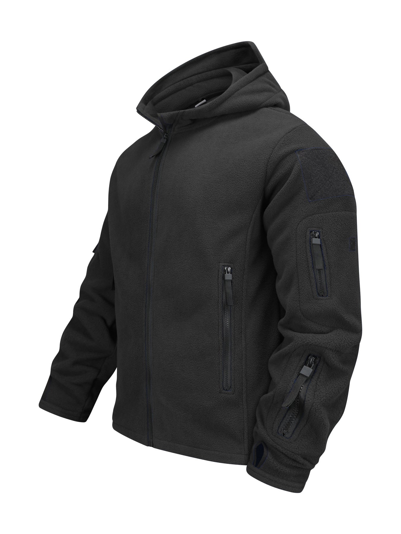Men's Outdoor Keep Warm Fleece Cold-Proof Shell Jacket