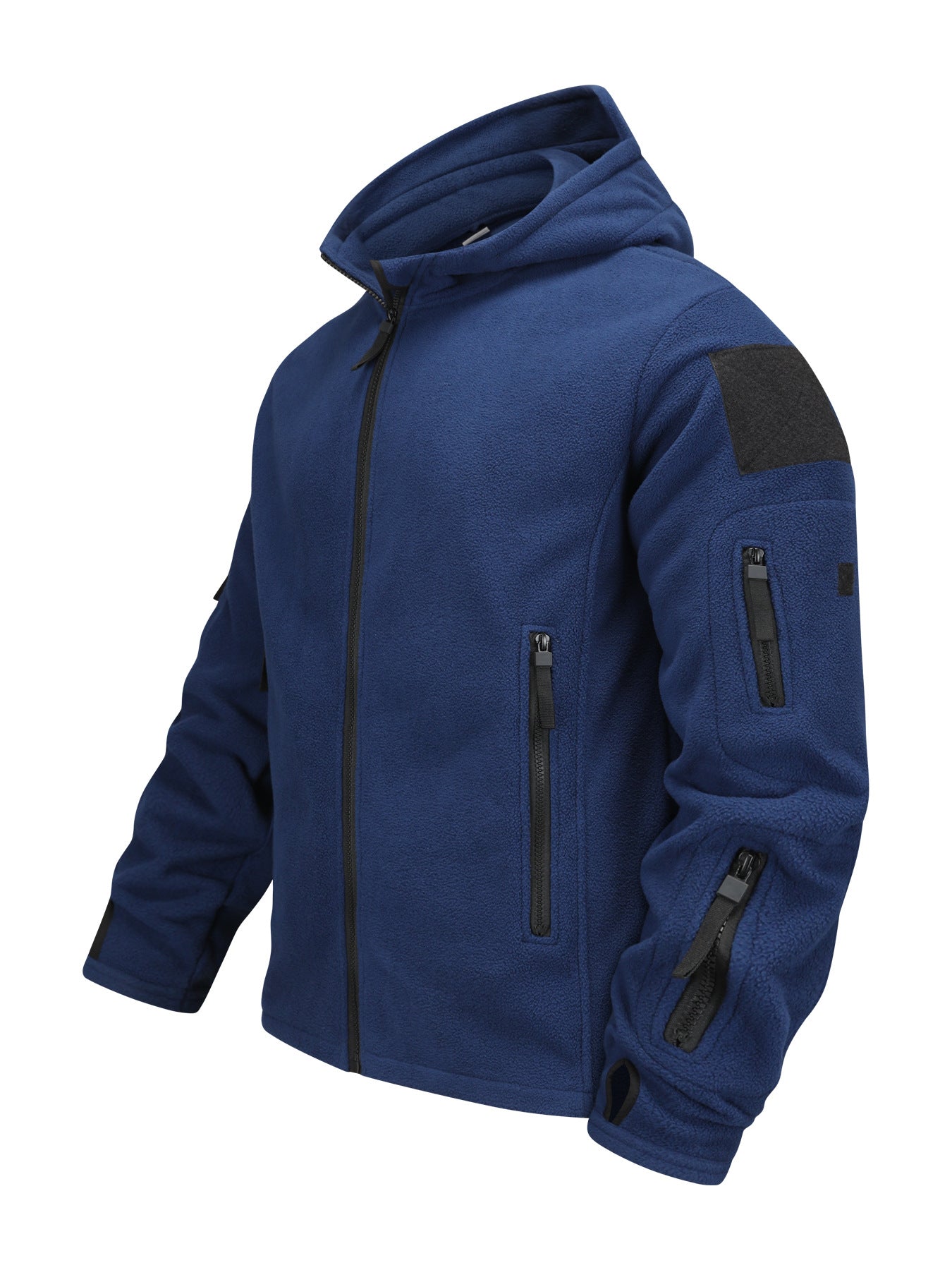 Men's Outdoor Keep Warm Fleece Cold-Proof Shell Jacket