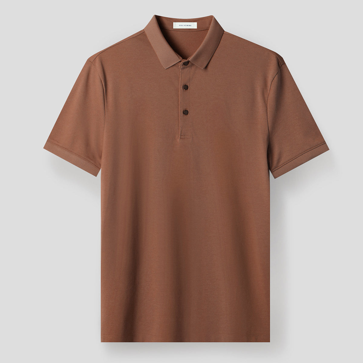 Long-Staple Cotton Polo Shirt Short Sleeve Lapel T-shirt