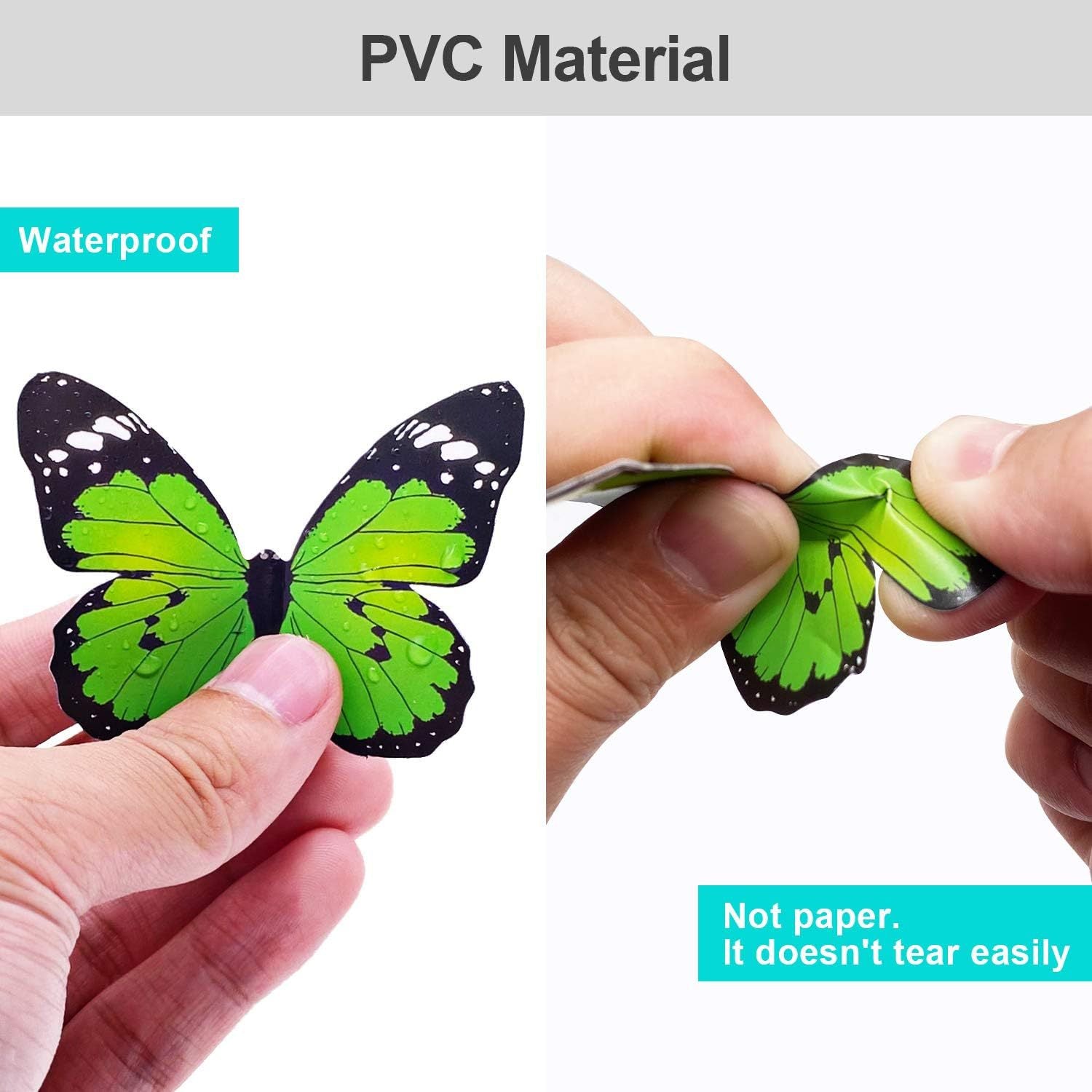 Refrigerator Butterfly Magnet Decoration Reusable