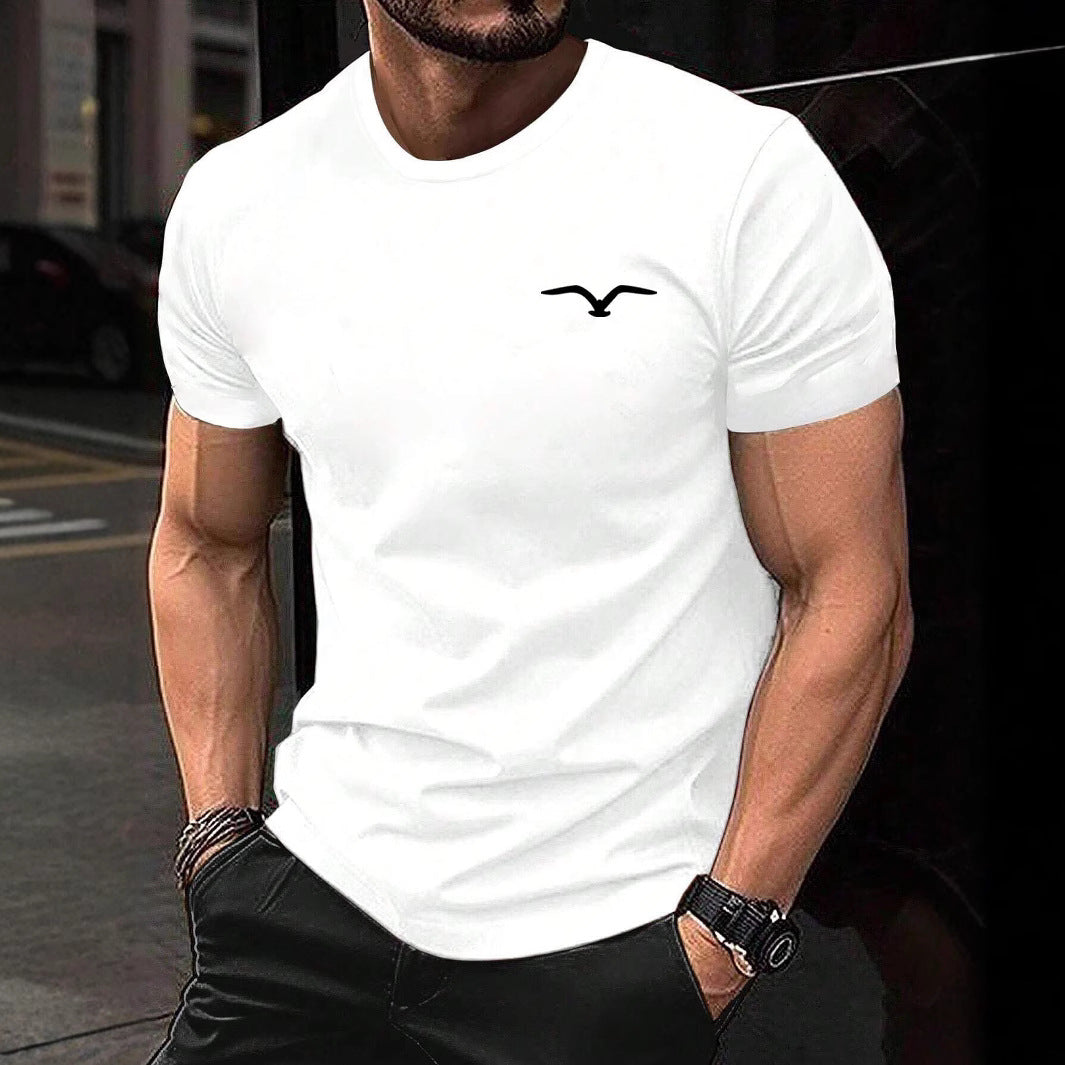 Tops Casual Short-Sleeved Classic Men's T-shirt