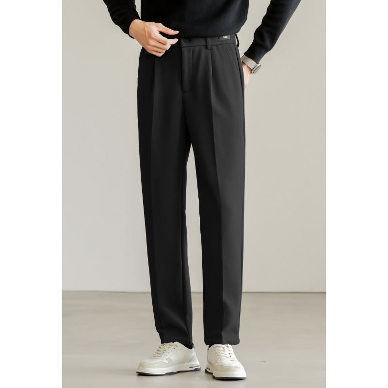 Anti-Wrinkle Micro-Stretch Business Young Casual Suit Pants