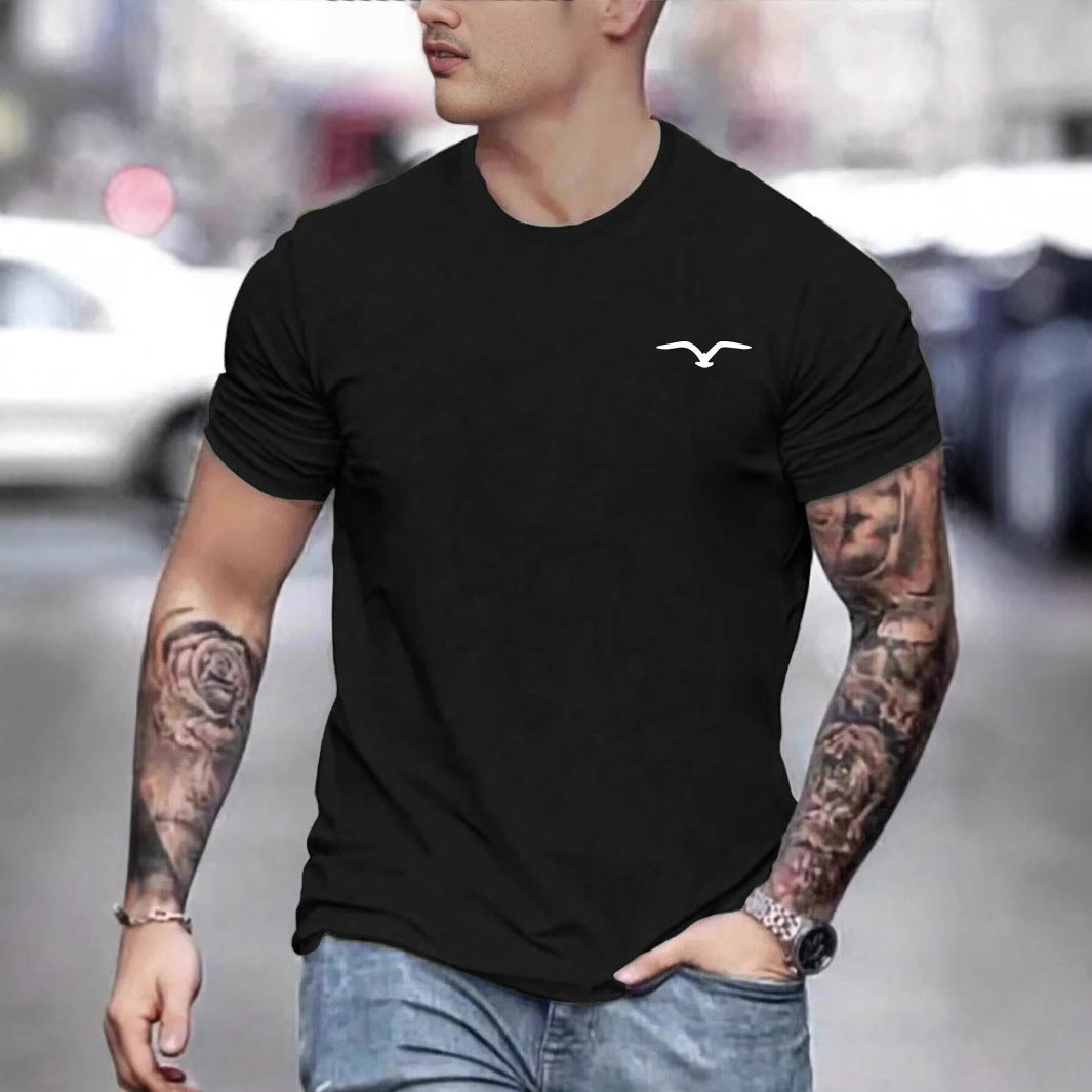 Tops Casual Short-Sleeved Classic Men's T-shirt