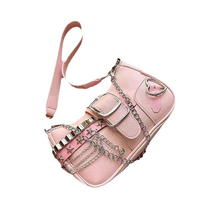 Women's All-Match Leisure Chain Sweet Cool Underarm Bag