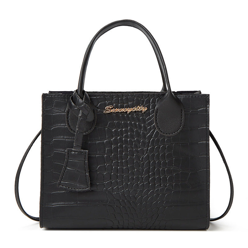Pattern Letter Label Candy Color Pendant Birkin Bag