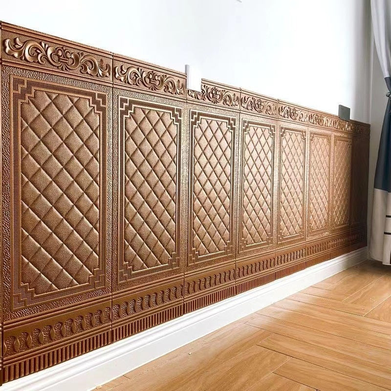 Waterproof, Impact-Resistant Self-Adhesive 3D Wall Stickers