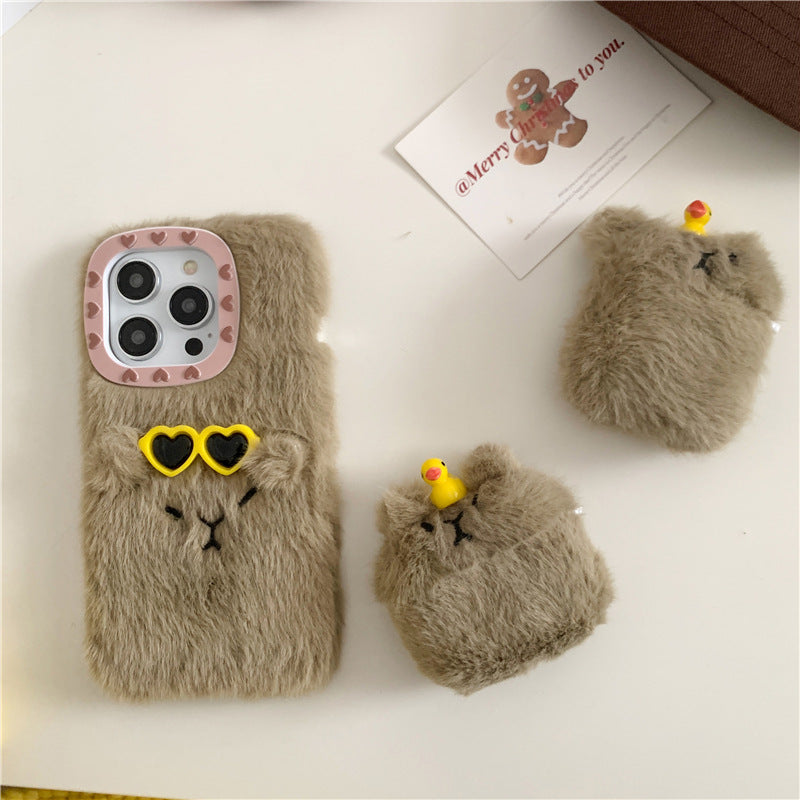 Capabala Bluetooth Headset Protective Cover Cartoon