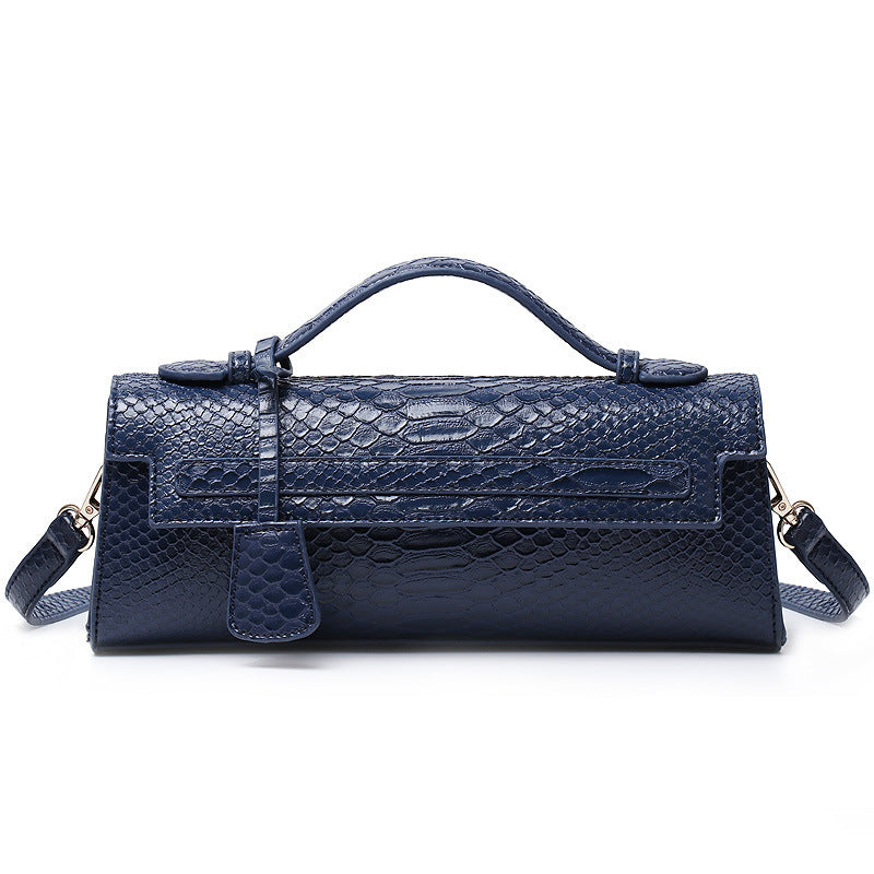 Cute Ostrich Grain Crossbody Shoulder Bag