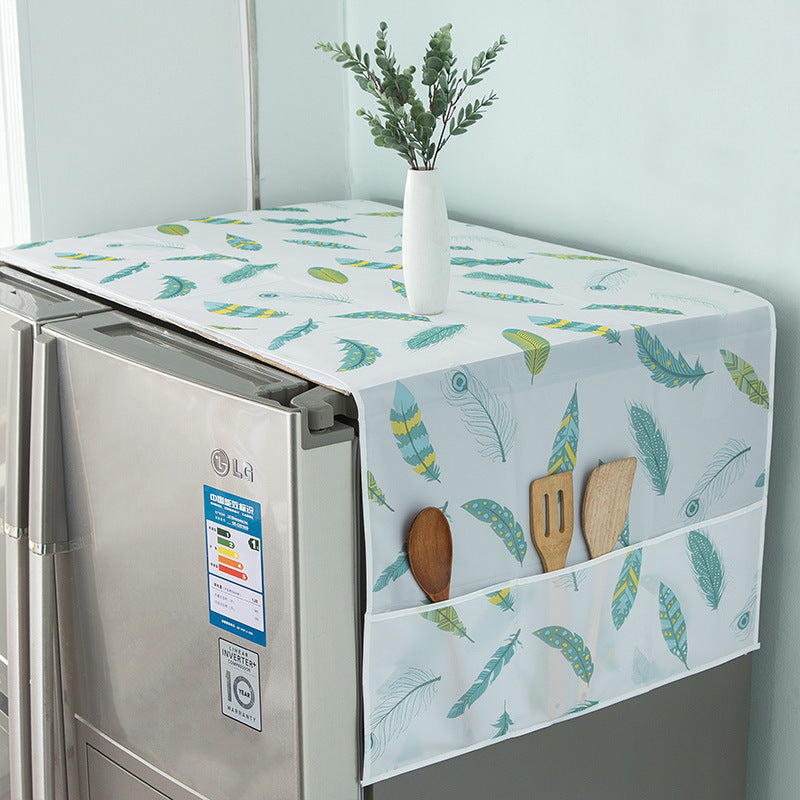 Cartoon Waterproof Multifunctional Storage Refriderator Cover