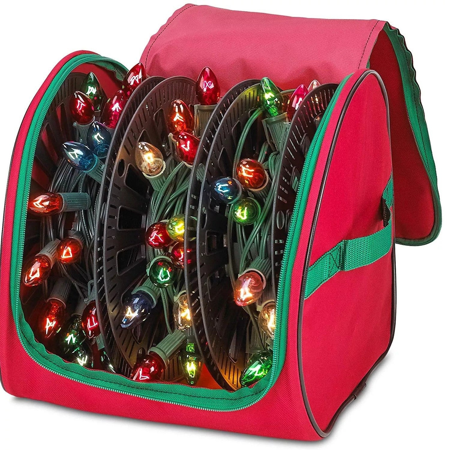 Large Capacity Portable Oxford Cloth Christmas Light Storage Bag