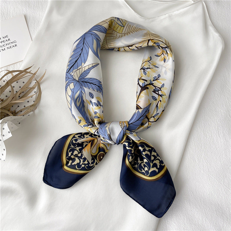 Luxury Wind Square 70cm Thin AutumnWinter Scarf