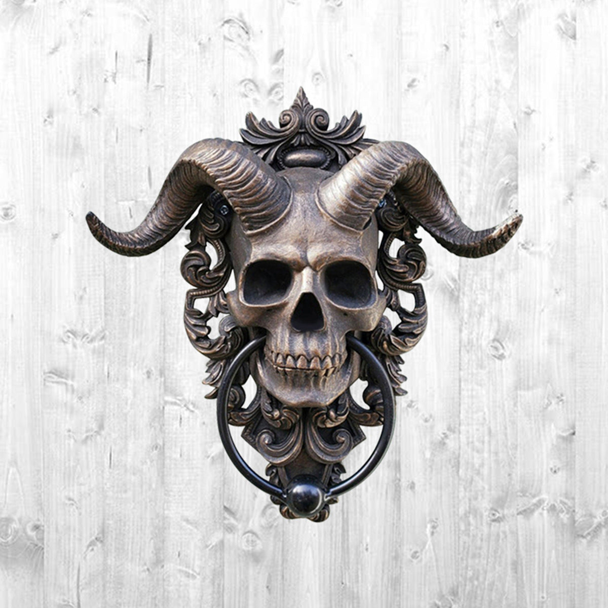 Resin Decorations ''Skull Sheep Head Wall Decoration Resin Crafts