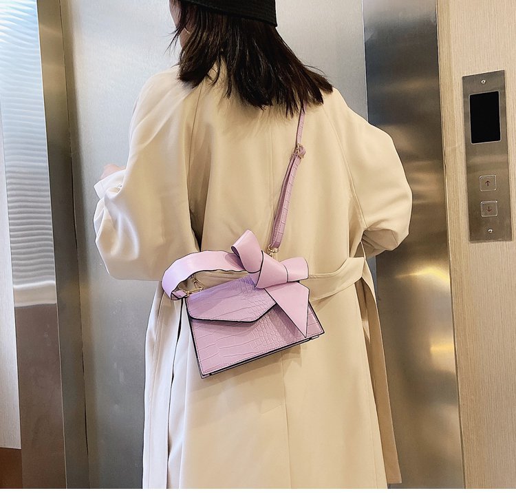 PU Female Bag Shoulder Bag Small Square Bag PU Shoulder Messenger Portable Soft Bread Cover