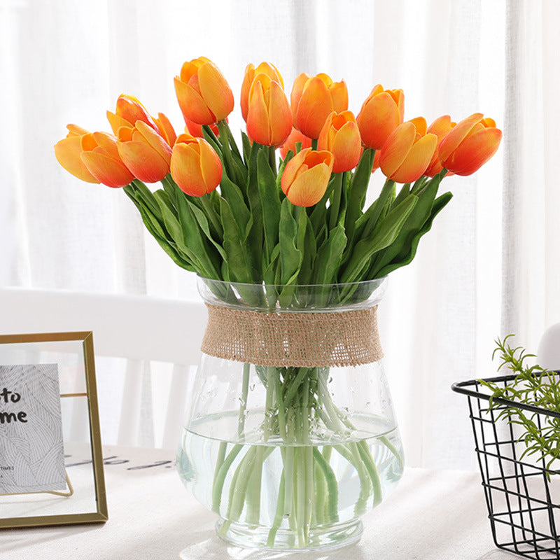 PU Mini Tulip Simulation Flower