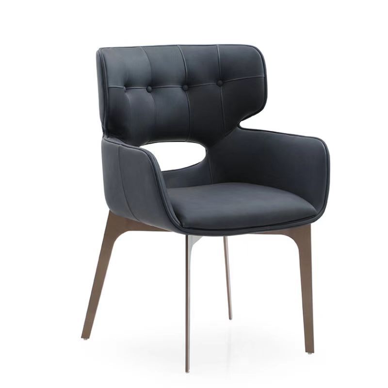 Fabric-Back Dining Home Leisure Chair