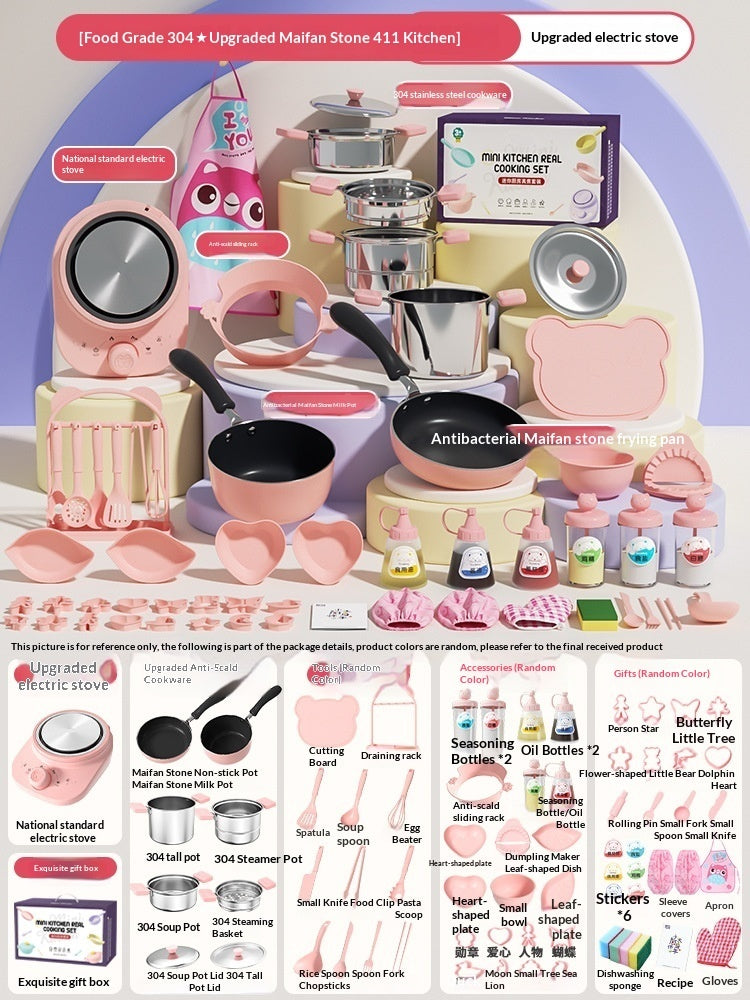 Miniature Cooking Playset Toy