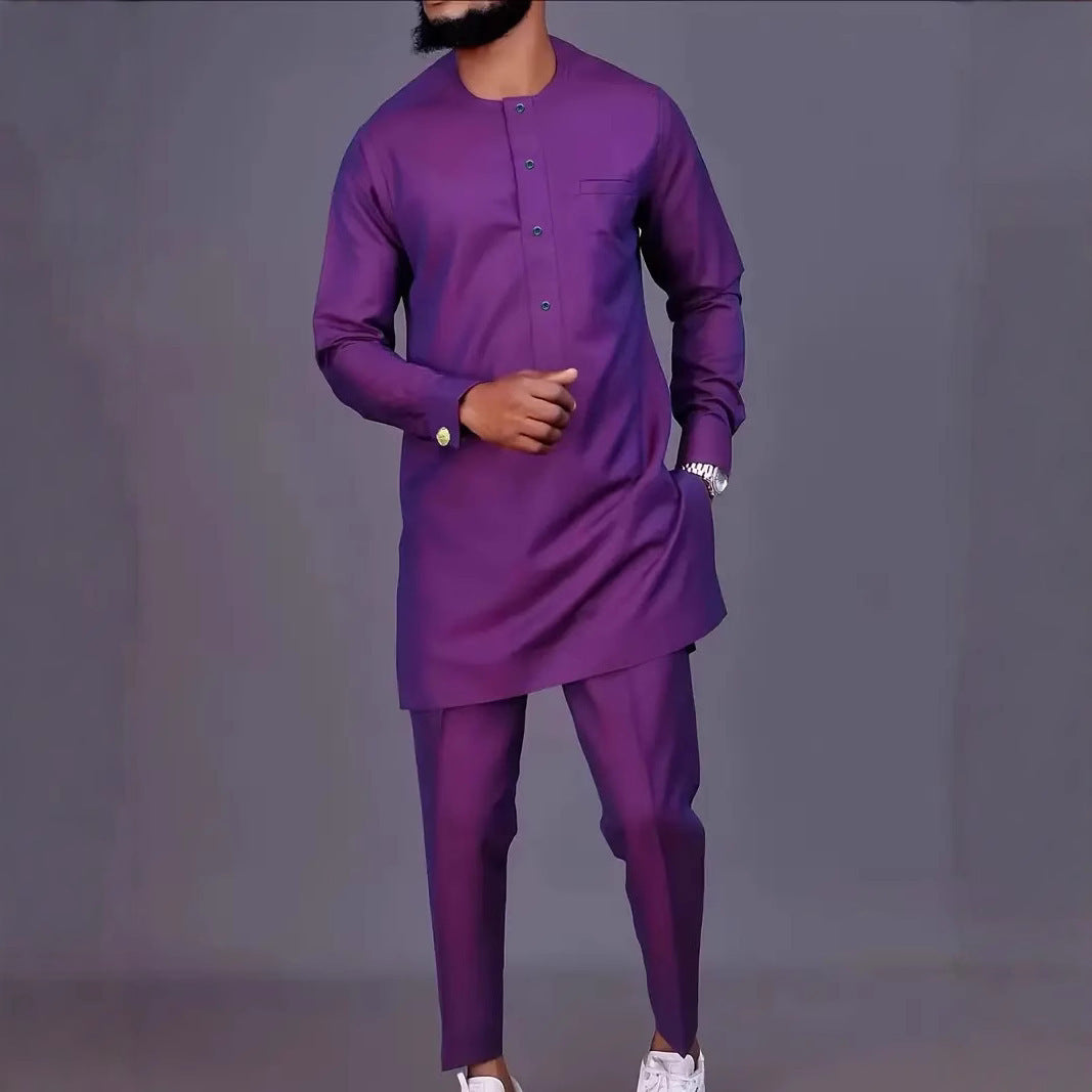 Hot Sale Fashion Personality Africa Men's Suit