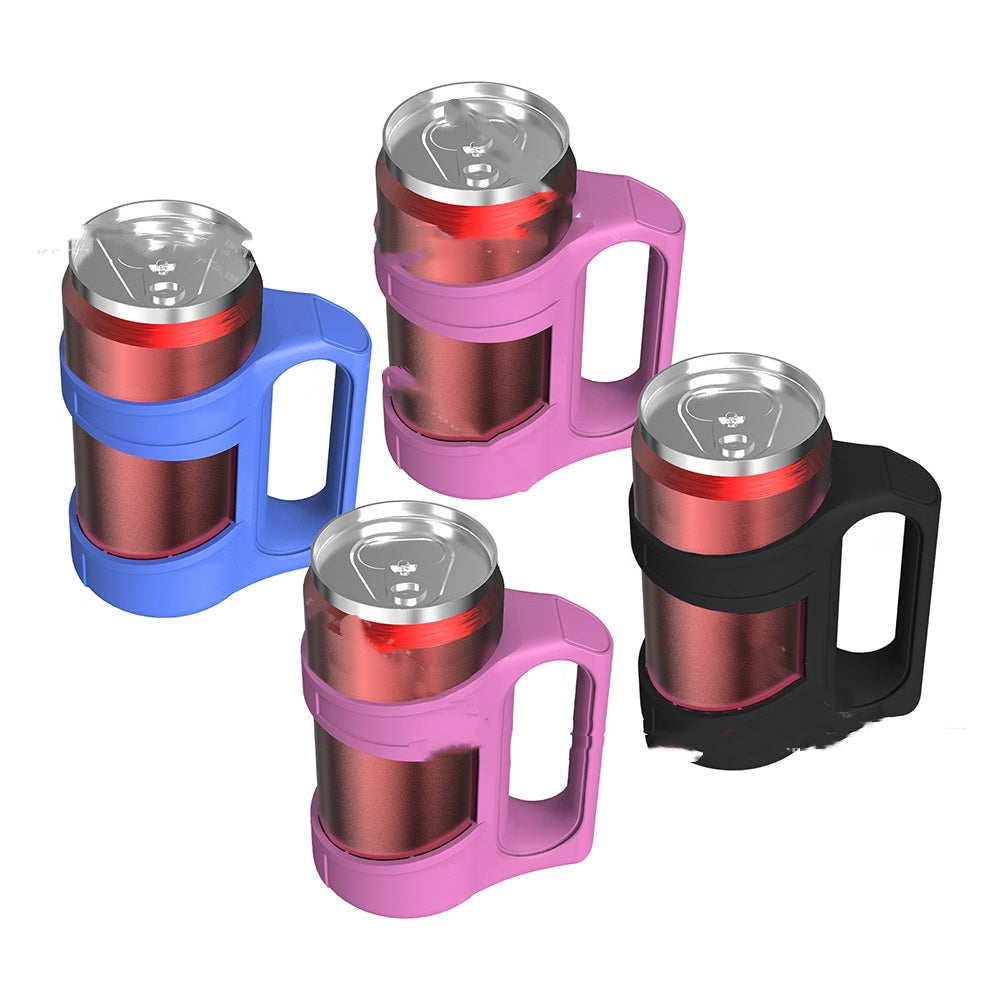 Cans Ultra-Thin Can Holder Silicone Cup Holder With Handle