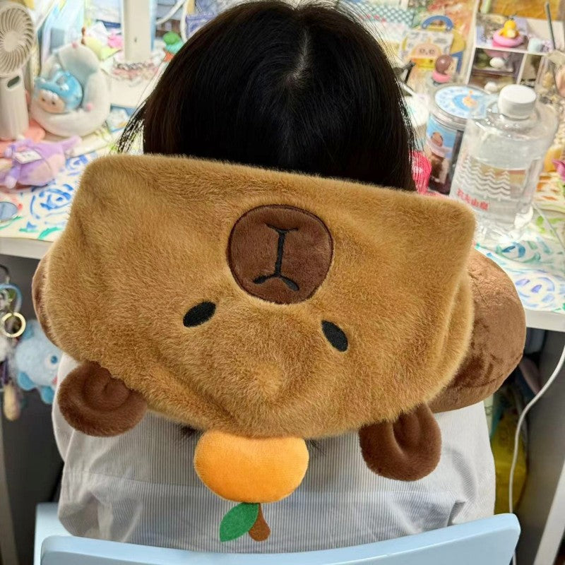 Capabala Hat Neck Pillow Plush Toy