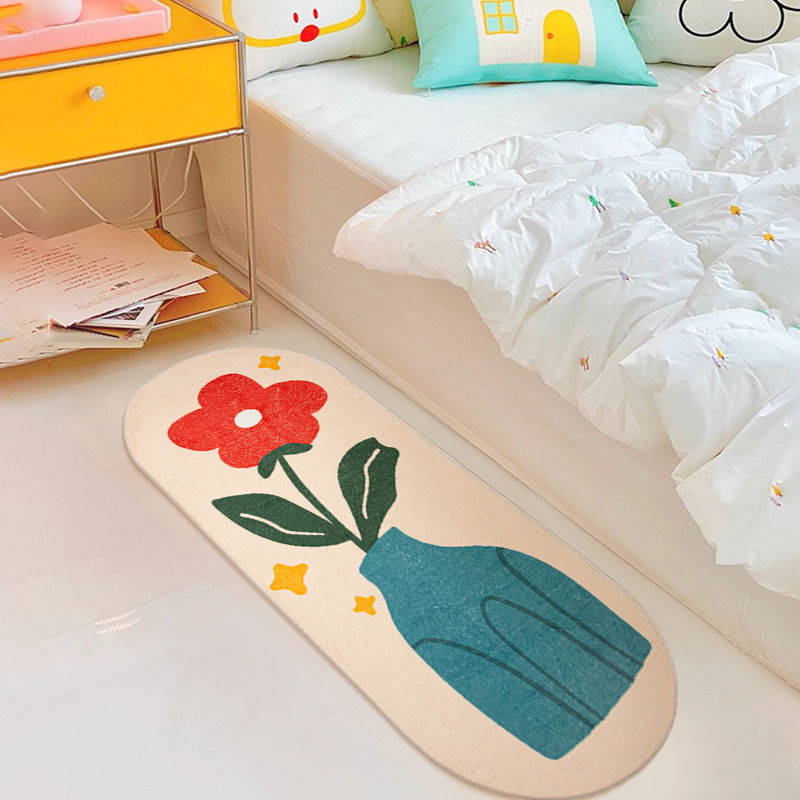 Fashion Absorbent Non-Slip Girl Ins Wind Floor Mat