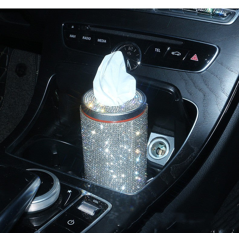 Car Net Red Diamond Tissue Tube