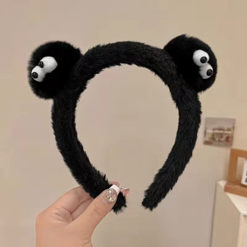 Cute Face Wash Hair Bands Female Cartoon Headwear Hair Band Headband Apply