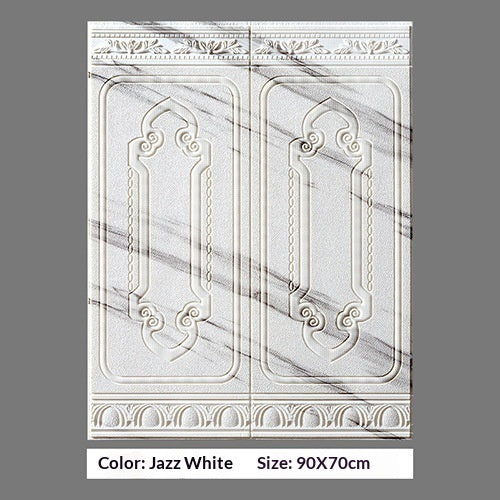 Waterproof, Impact-Resistant Self-Adhesive 3D Wall Stickers