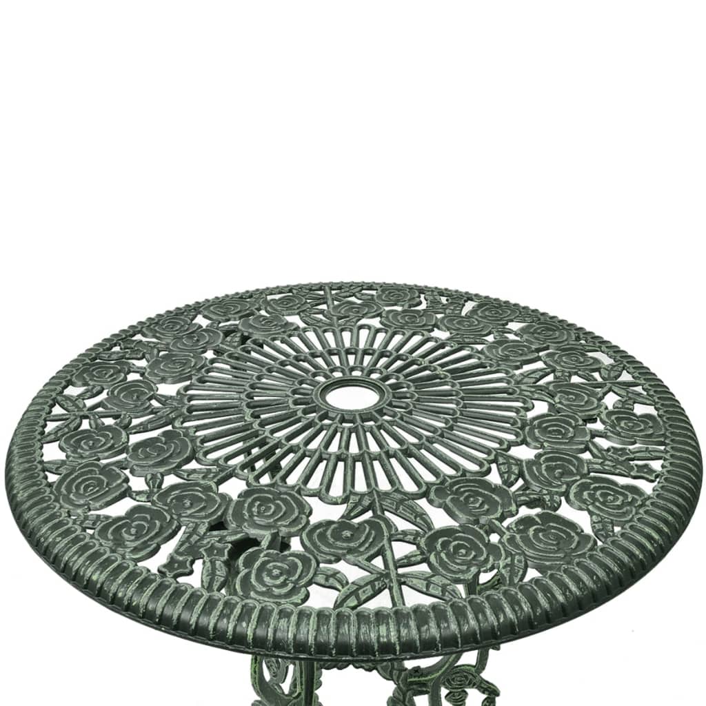 3-Piece Bistro Set, Cast Aluminum