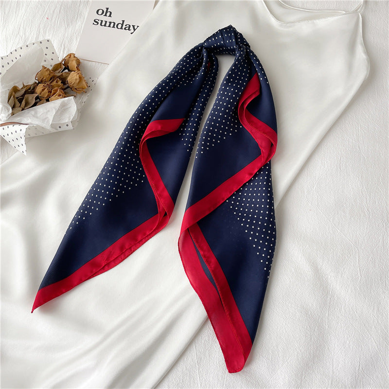 Luxury Wind Square 70cm Thin AutumnWinter Scarf