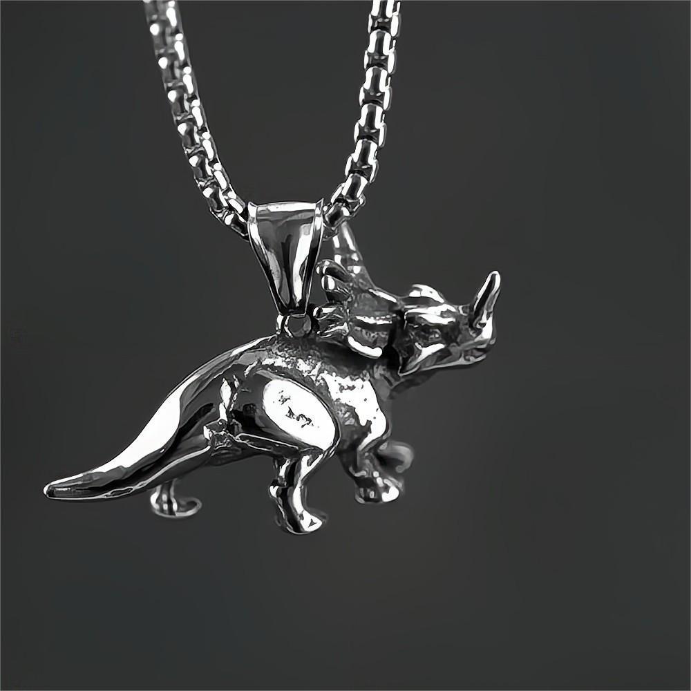 Titanium Steel Men's Pendant Stainless Steel Necklace