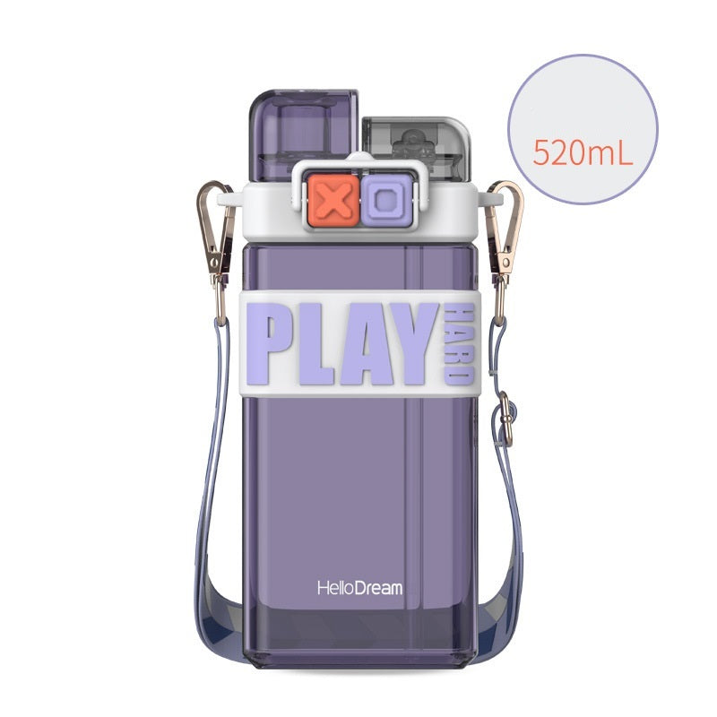 Tritan Material High Temperature Sports Anti-Fall Water Bottle