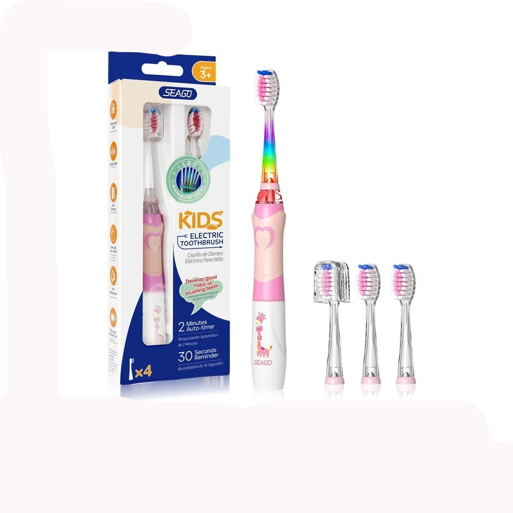 Children's Cartoon Soft Bristle Smart Automatic Toothbrush