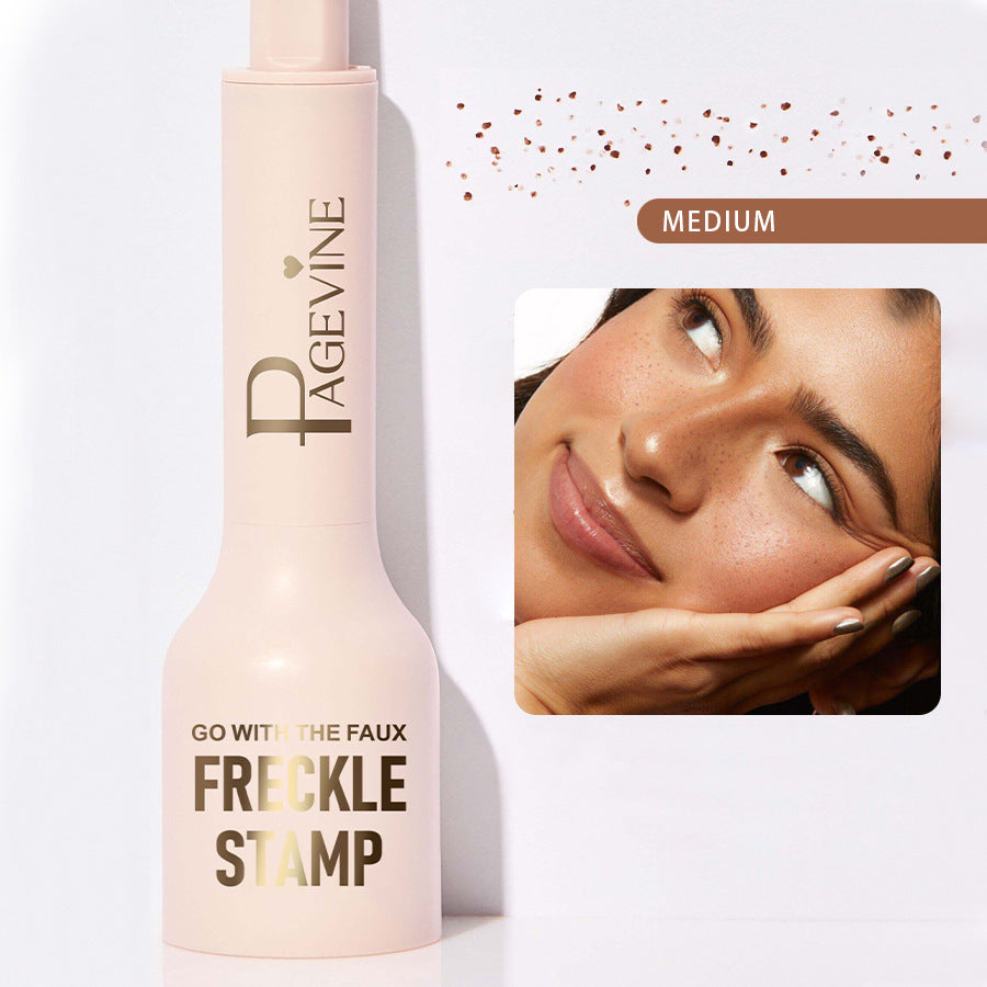 Five Point Freckle Stamp Pen Liquid Air Cushion Natural-Look Lifelike Freckle Quick-Dry Dot Spot Mole Effortless Lasting Makeup