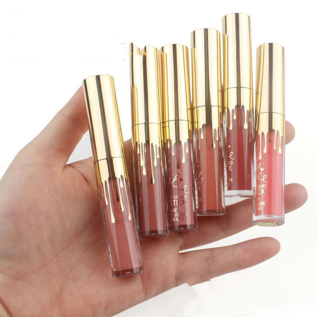 Gold 6 Lip Colors Kelly Kim Birthday Edition Non-Stick Cup