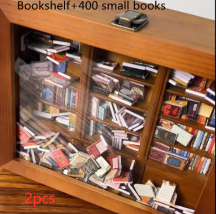 Creative Anti-Anxiety Bookshelf Small Ornaments Decompression Gift