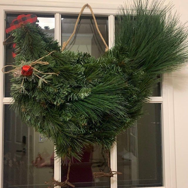 New Fashion Wreath Festive Decoration Chicken